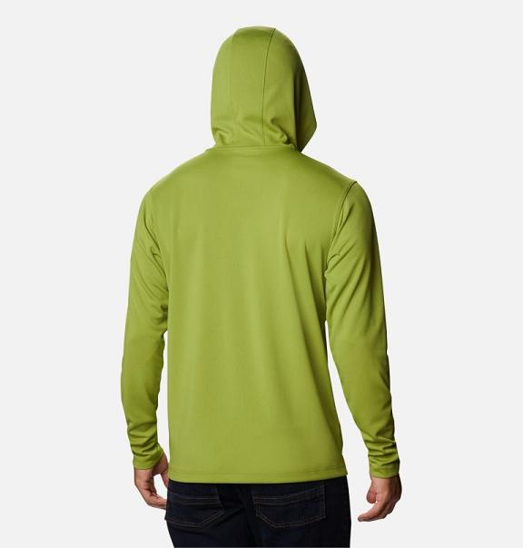 Columbia Mist Trail Hoodies Green For Men's NZ4629 New Zealand